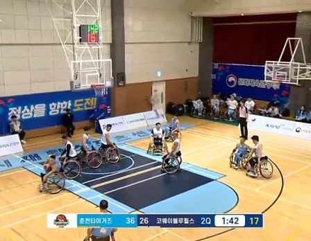 춘천타이거즈 vs 코웨이블루휠스